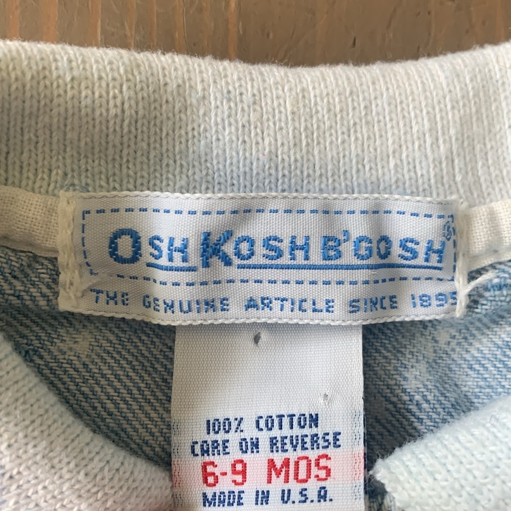 OshKosh B’Gosh Vintage Denim Outfit - Picture 2 of 6